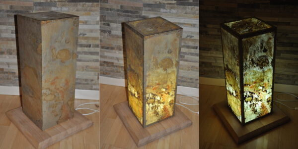 Kamenná dyha Indian Autumn 122x61x0,2 cm Transparentný