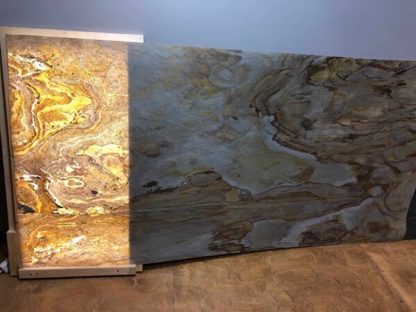 Kamenná dyha Indian Autumn 244x122x0,2 cm Transparentný