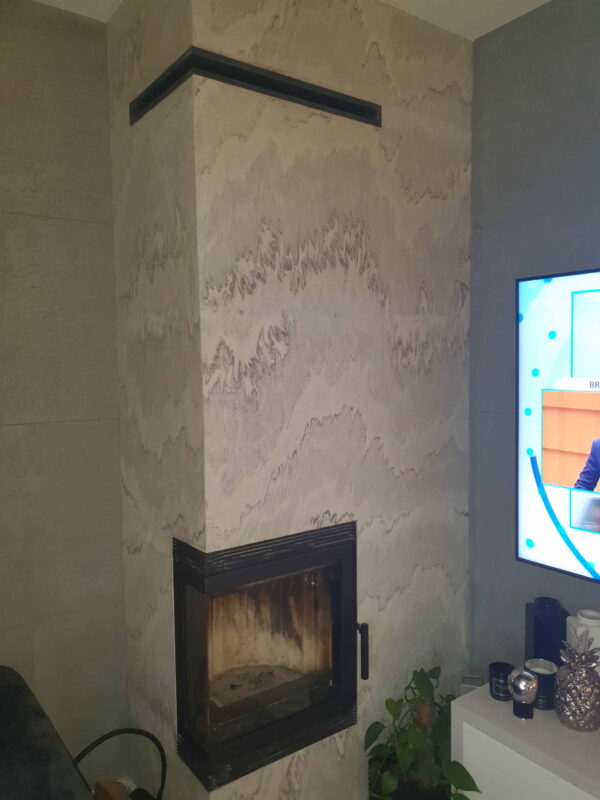 5174 Kamenná dyha Artic Storm 122x280x0,2 cm