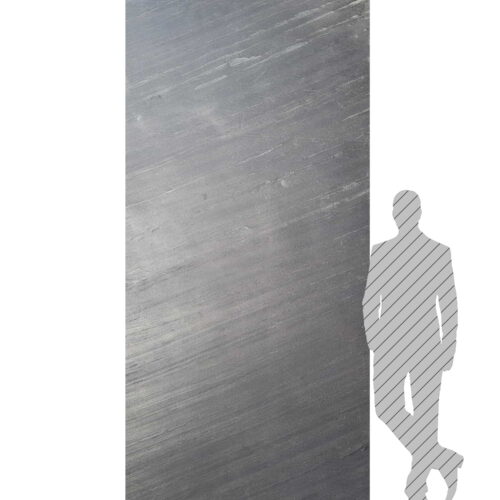 Kamenná dyha Line Black 122x305x0,2 cm