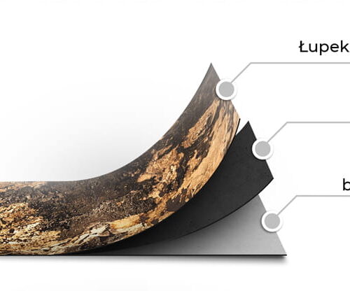 Kamenná dyha Silver Shine 244x122x0,2 Tkanina