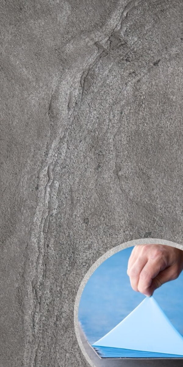 Kamenná dyha Silver Grey 30x60x0,2 cm Samolepiace