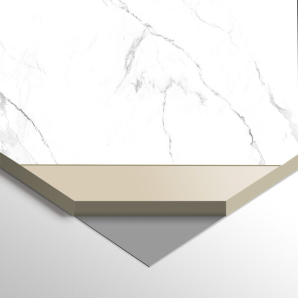 WPC Carrara uhlíková doska lesklá 280x112 cm