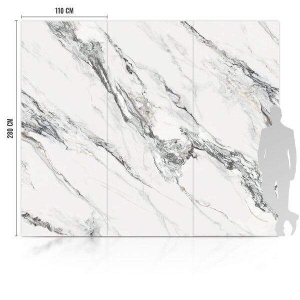 WPC Statirro Carbon doska lesklá 280x112 cm