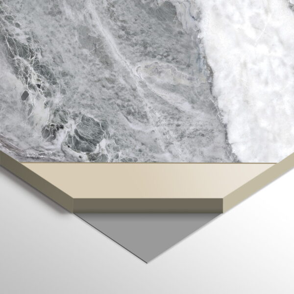 WPC Sea Foam Glossy Carbon Board 280x112 cm