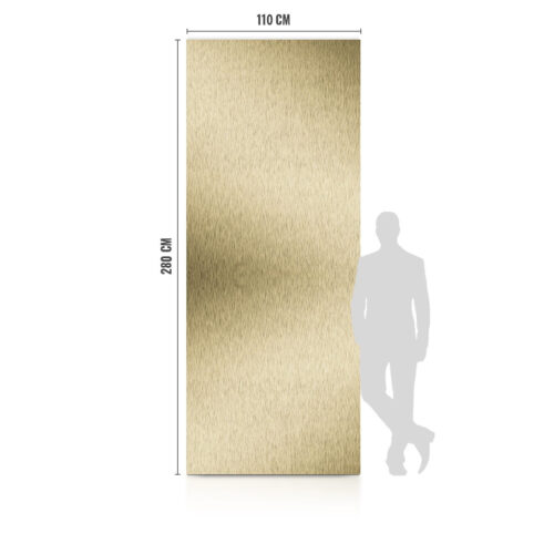 WPC Gold Disk Glossy Carbon Board 280x110 cm
