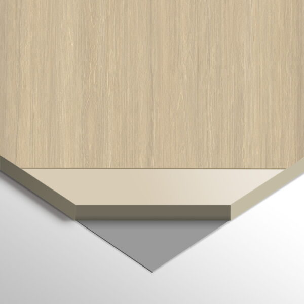 WPC Carbon Board Light Wood Matte 280x110 cm