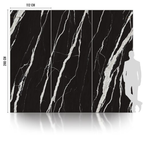 WPC uhlíková doska Nero Glossy 280x112 cm