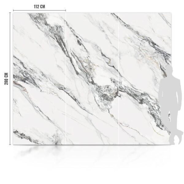 WPC Statirro Carbon Board Matte 280x112 cm