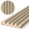 Lamely zo svetlého dreva 300x11x1,8 cm