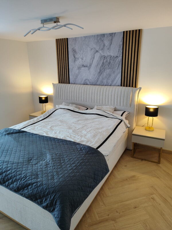 WPC Carbon Board Grey Wave Matte 280x112 cm